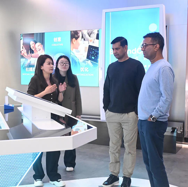 Snapchat亚太高层访问飞书深诺上海总部，探讨品牌出海策略更多可能