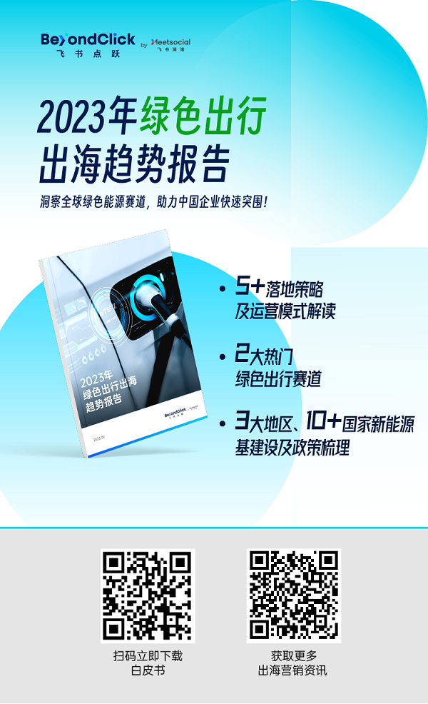 2023年绿色出行出海趋势报告