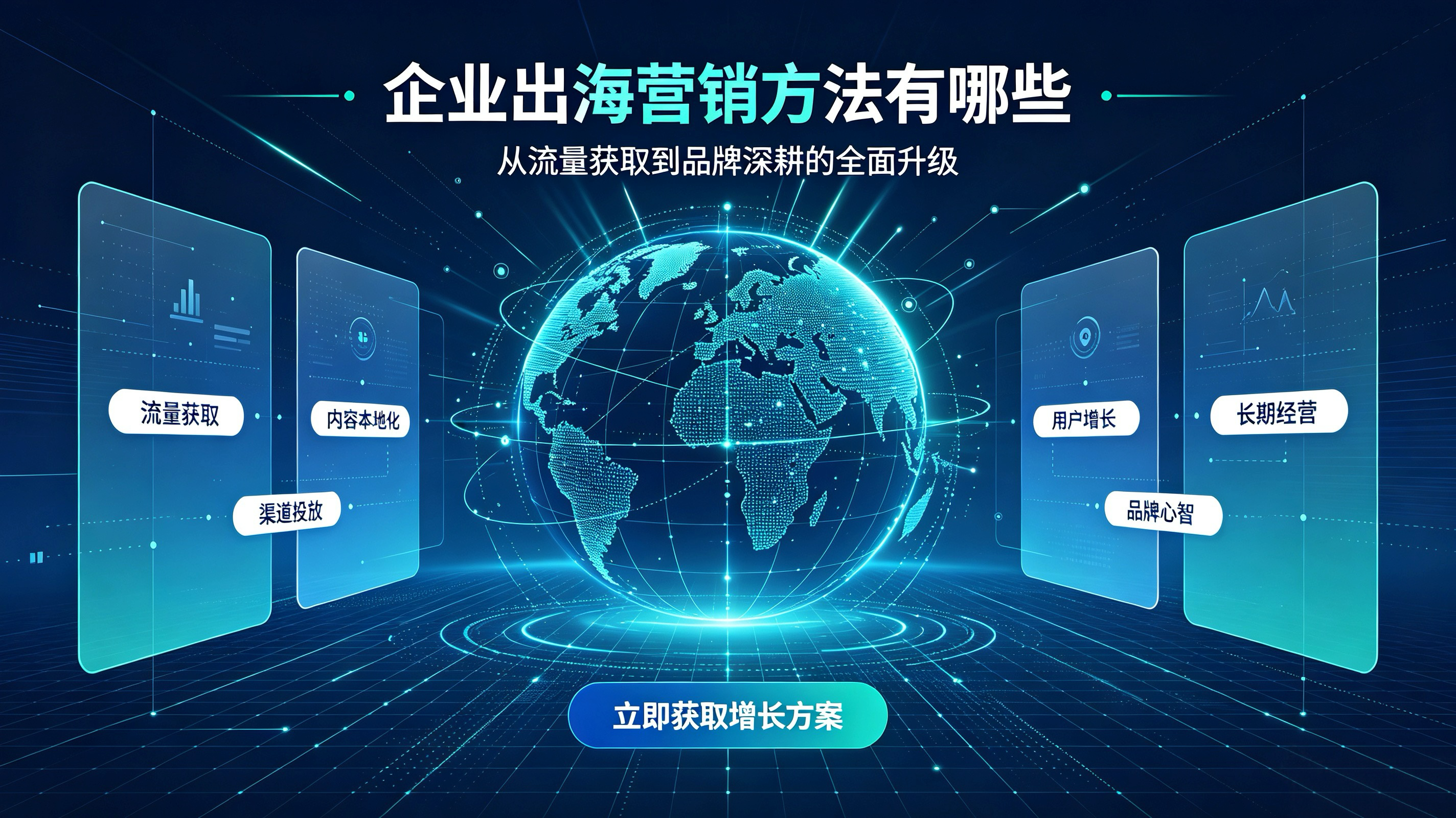 企业出海营销方法有哪些：从流量获取到品牌深耕的全面升级