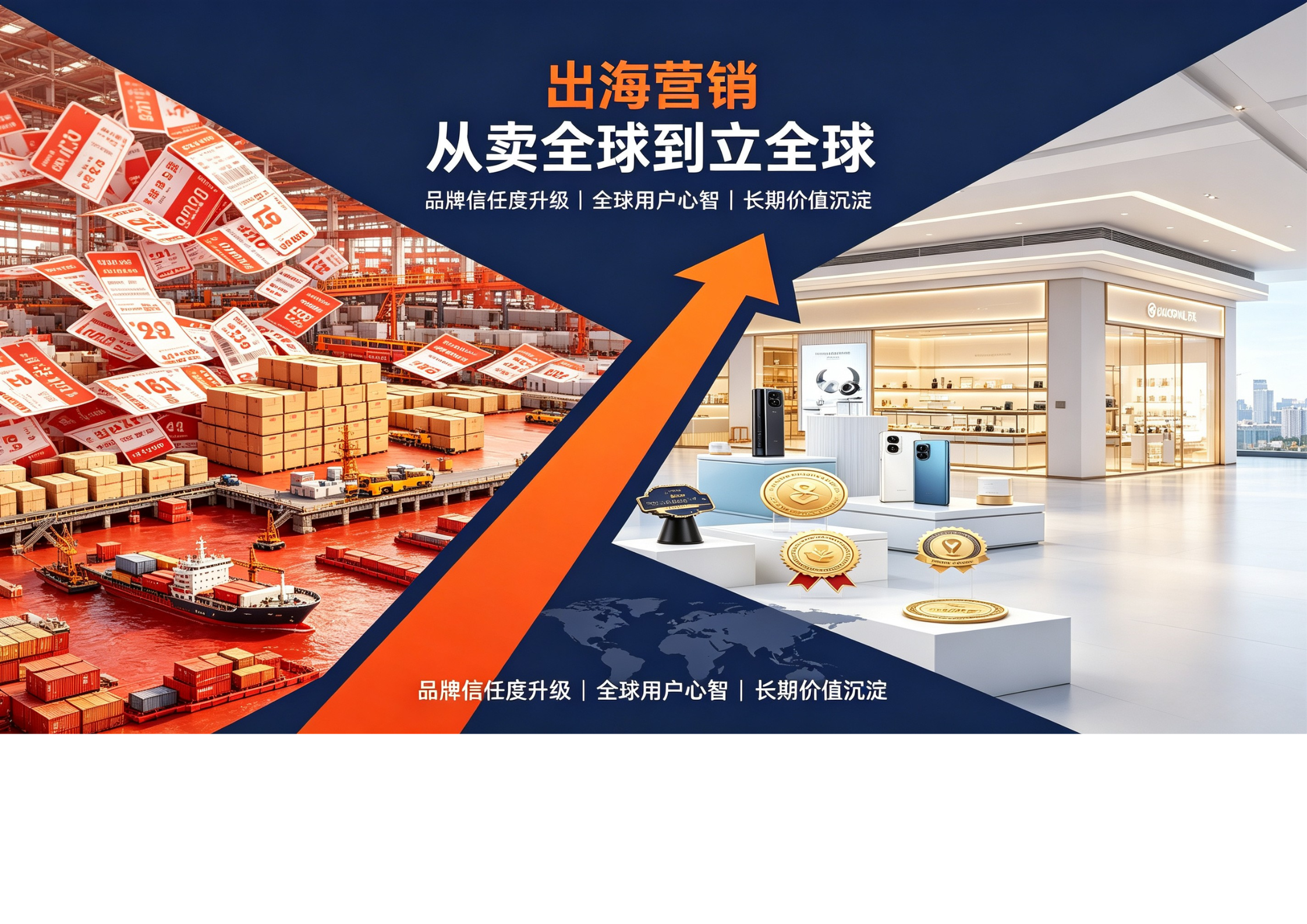 中国企业为什么要出海营销：从“卖货”到“立牌”的必然跃迁